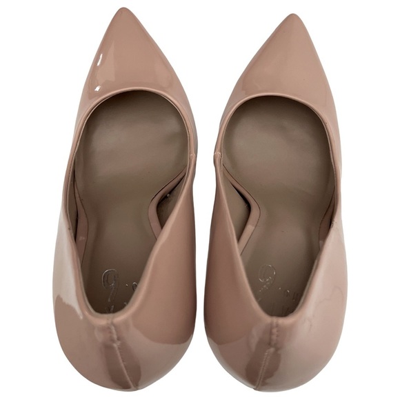 MIX NO. 6 • Nude Stiletto Pointed Toe Pump Heels - Picture 6 of 13